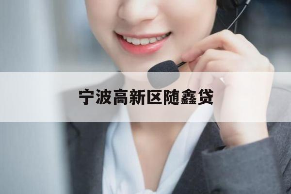 宁波高新区随鑫贷